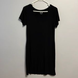 Apt. 9 Basic Tee Black Dress
